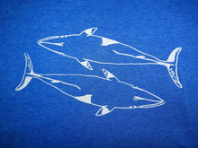 Load image into Gallery viewer, "Oh Minke" (whales)- Ladies' Scoop Neck Blend Tee