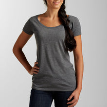 Load image into Gallery viewer, "Whale Tails" - Ladies' Scoop Neck Blend Tee