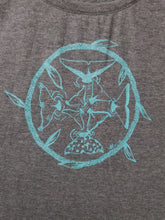 Load image into Gallery viewer, "Whale Tails" - Ladies' Scoop Neck Blend Tee
