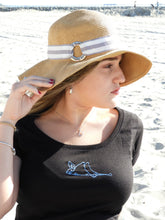 Load image into Gallery viewer, &quot;Fuego&quot; - Ladies&#39; Scoop Neck Blend Tee