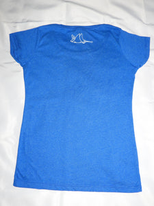 "Oh Minke" (whales)- Ladies' Scoop Neck Blend Tee