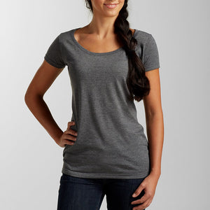 "Whale Tails" - Ladies' Scoop Neck Blend Tee